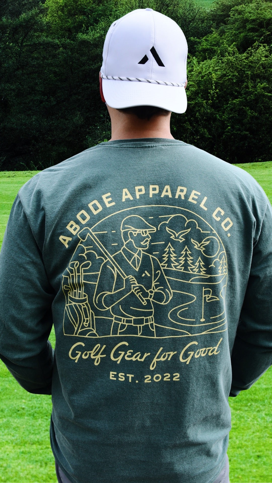 Golf Gear for Good - Long Sleeve Tee (SPRUCE)